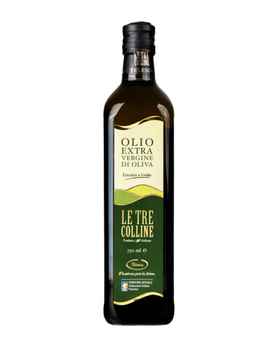 Telesca Farm The three hills Extra Virgin Olive Oil 075L bottle