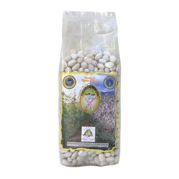 Organic cannellino beans from Sarconi