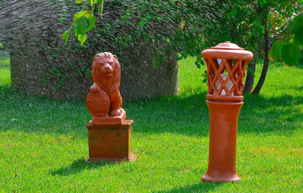 Goti terrecotte di Impruneta arredi da giardino Onci vasi fioriere