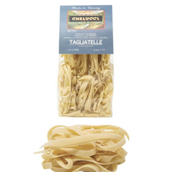 Tagliatelle of tuscan durum wheat