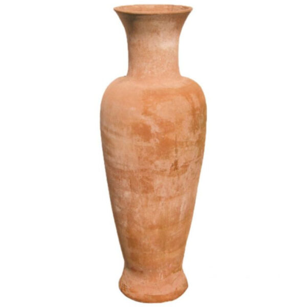Simple Impruneta terracotta amphora