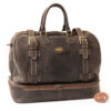 Leather weekend travel bag or Duffle bag  Machiavelli  with Crazy Horse leather