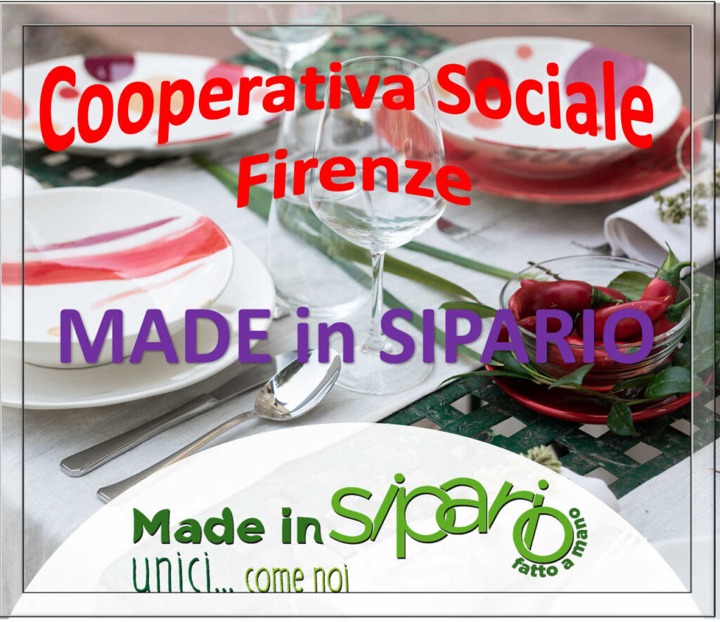MADE in SIPARIO cooperativa sociale Firenze - Tutto fatto a mano