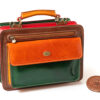 Machiavelli leather goods Made in Tuscany Rigid bag 2012 for travel and work multicolor