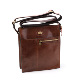Machiavelli Tuscany leatherwear Natural brown medium travel and work handbag / hand bag 9869
